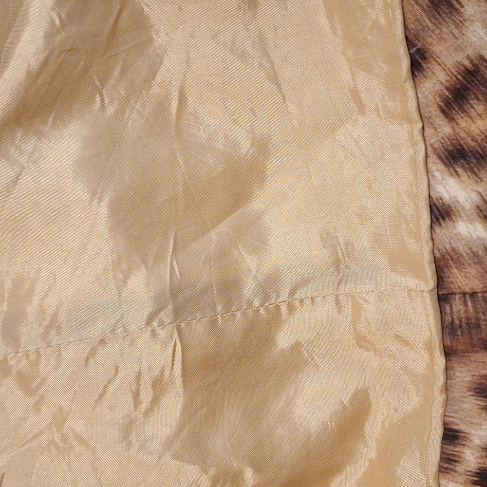 Animal Print Trench Coat, Short With Belt Sz 4, NWOT - Picture 16 of 16